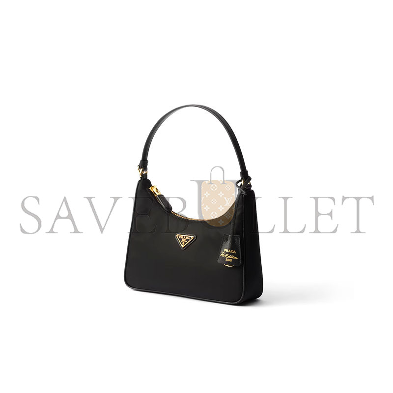 PRADA RE-EDITION 2005 RE-NYLON AND SAFFIANO MINI BAG 1N204M (22*18*6.5cm) PRADA RE-EDITION 2005 RE-NYLON AND SAFFIANO MINI BAG 1N204M (22*18*6.5cm)